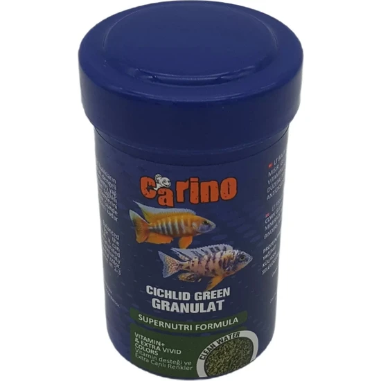 Carino Cichlid Green Granulat Ciklet Balık Yemi 250 ml