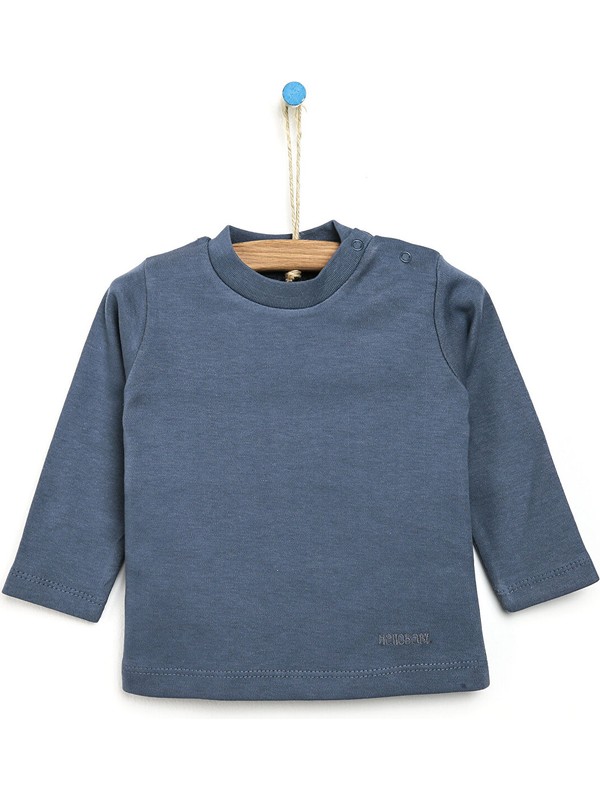 Hello Baby Basic Erkek Bebek Interlok Sweatshirt