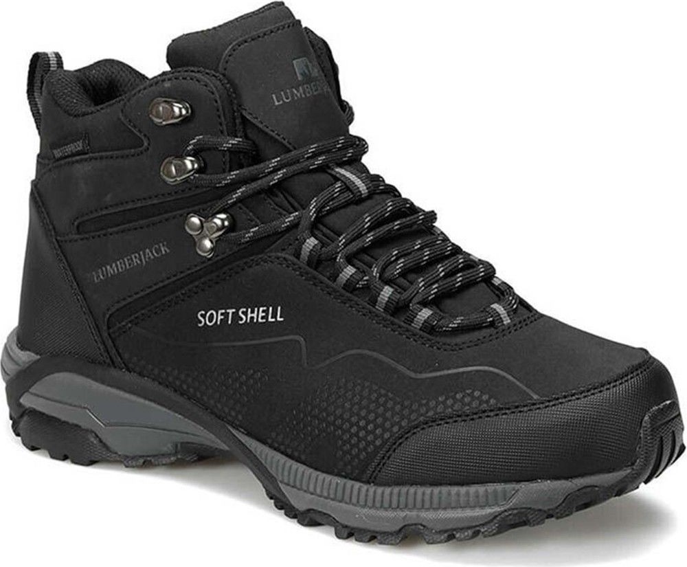 Lumberjack Eagle Hı 2pr Siyah Erkek Waterproof Outdoor Bot 44 Kışlık ve Kaymaz Taban