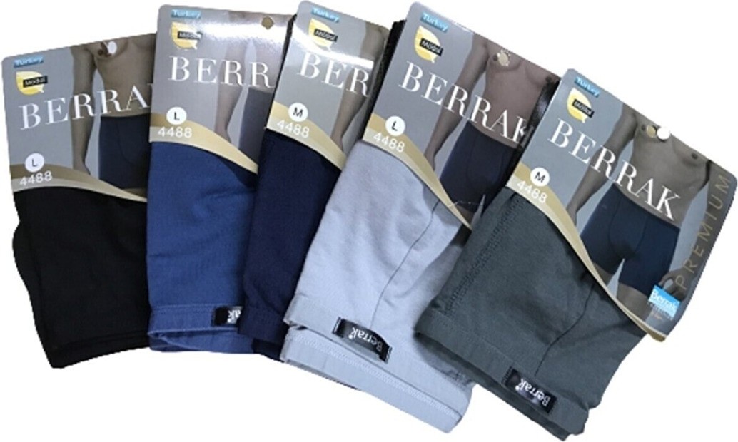 Berrak 4488 Erkek Modal Ince Kemer Boxer 3'lü