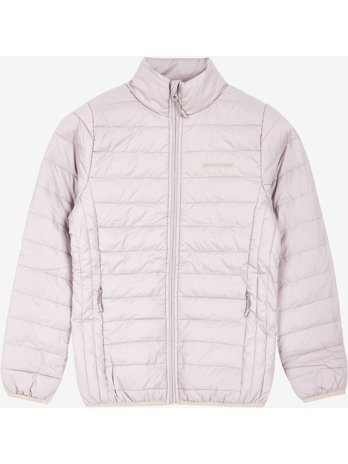 Skechers W Turtle Neck Essential Jacket Beyaz Kadın Mont S212273-102 - Görsel 6