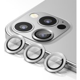 Arazon Apple iPhone 14 Pro/14 Pro Max Uyumlu Kamera Lens Temperli Koruyucu 3'lü