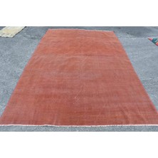 Kayra Export Türk Halısı, Eskitme Halı, Halı, 194 x 291  cm  Kırmızı Halı, El Yapımı Oturma Odası Halı,  10214