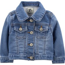 Oshkosh Kız Bebek Denim Ceket Mavi