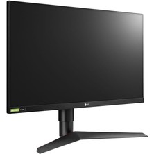 Lg 27GL63T-B.APD, 27'' Ultragear, 1ms(mbr), 144 Hz , Hdr 10, G-Sync Pivot Oyuncu Monitörü, Siyah