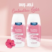 Deep Fresh Floral Touch Duş Jeli Hibiskus Özü 400 ml 2 Adet