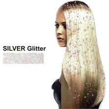 İmaj 6 Adet Glitter Silver Geçici Hızlı Sprey Saç Boyası 717269