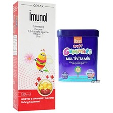 Orzax Ocean Imunol Şurup 150 Ml+ Ocean Smart Gummies Multivitamin