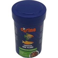 Carino Tropical Mix Flake Pul Balık Yemi 100 ml