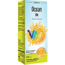 Orzax Ocean Vitamin Mineral - Portakal Aromalı 150ML