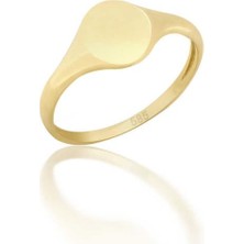 By Golden House Yuvarlak Şövalye Yüzük