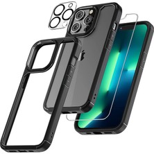 Semgears iPhone 14 Pro Temperli Ekran Koruyucu + 2 Paket Kamera Lens Koruyucu  (Yurt Dışından)