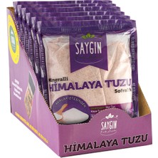 Saygın Sofralık Himalaya Tuzu 6 x 500 gr + Himalaya Kaya Tuzu Tuzluklu 250 gr