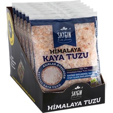 Saygın Himalaya Kaya Tuzu 6 x 500 gr  + Kristal Kaya Tuzu Değirmenli 110 gr