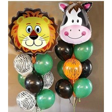 Çıtı Pıtı Store Safari Folyo Balon ve Lateks Balon Konsept