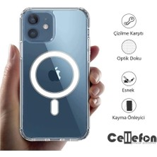 Case Cellefon Case Magsafe iPhone 11 / 11 Pro / 11 Pro Max  Şeffaf Koruyucu Kılıf