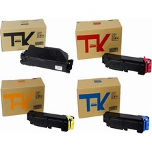 Xplus Kyocera TK-5270 Ecosys P6230CDN 4 Renk Muadil Toner Seti  6.000 Sayfa Chipli