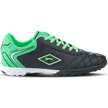 Slazenger HUGO HS Erkek Halısaha Futbol Ayakkabısı Siyah / Yeşil