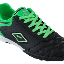 Slazenger HUGO HS Erkek Halısaha Futbol Ayakkabısı Siyah / Yeşil