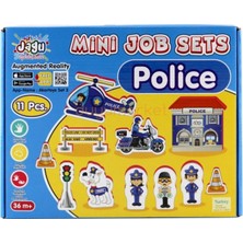 Duyu Market Konuşan Mini Play Set Polis