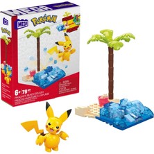 Mattel Mega Pokemon Pikachu'nun Plaj Keyfi Oyun Seti