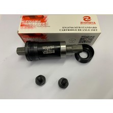 Zhongya Kare Mil Rulmanlı Kaset Orta Göbek 118MM Contalı Orta Yatak