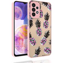 Kilifone - Galaxy A23 - Kılıf Desenli Kamera Korumalı Parlak Nora Kapak