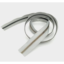 Angel Çanta Aksesuar Ortası Gold Fermuar 100 cm Açık Gri Renk