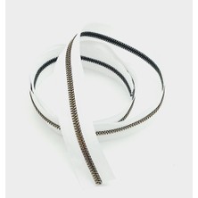 Angel Çanta Aksesuar Ortası Gold Fermuar 100 cm Beyaz Renk