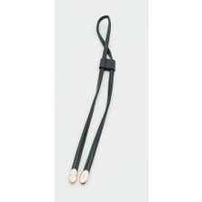 Angel Çanta Aksesuar Gri Suni Deri Dikişli Büzgü Light Gold Metalli