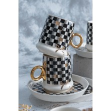 Acar Almond 6 Kişilik Kahve Fincanı Takımı