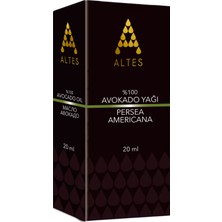 Altes %100 Saf Avokado Yağı / Avocado Oil / Soğuk Sıkım 20ML