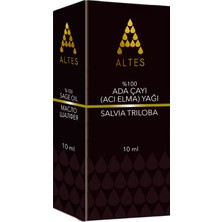 Altes %100 Saf Adaçayı ( Elma ) Uçucu Yağı / Sage Oil / Salvia Triloba 10ML