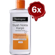 Neutrogena Visibly Clear Siyah Nokta Temizleyici Tonik 200 Ml x 6