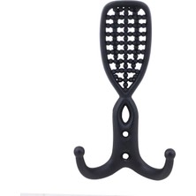 Portmanto Vestiyer Duvar Askısı Dolap Elbise Askılığı Siyah