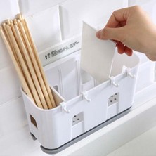 Xinhang Duvara Monte Çatal Süzgeç Raf Damla Tepsi Eşyaları ile Organizatör Kaşık Çatal Çubuklarını Tutucu Caddy Mutfak Gadget Depolama | Depo Tutucular ve raflar (Yurt Dışından)