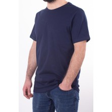 Twister Jeans 1828 Lacivert Bisiklet Yaka Erkek T-Shirt