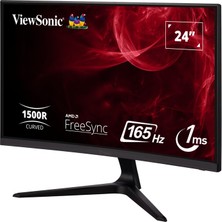 Viewsonic VX2418C 23.6" 1ms 165hz 2X HDMI DP Freesync Premium Curve Gaming Monitör