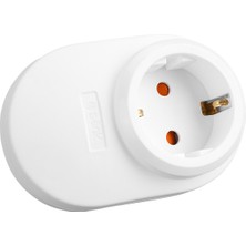 S-Link Sl-08 16A 3500W 1800 Joule Isıya Duyarlı Devre ve Akım Korumalı Tekli Priz