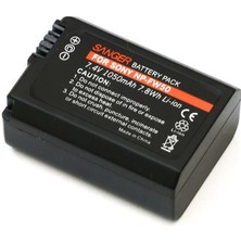 Sanger Sony Alpha SLT-A37 SLT-A55 A3000 A3500 Için Sanger NP-FW50 Batarya