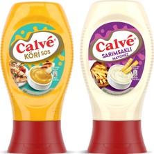 Calve Sos Köri 260 g + Calve Mayonez Sarımsaklı 245 g