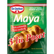 Dr.Oetker Instant Maya 3'lü 30 gr