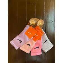 Ays Socks Boutique 4'lü Pamuklu Tenis Boy Renkli Kolej  Çorap