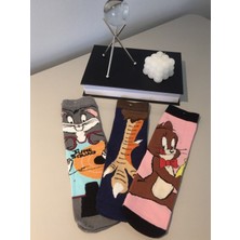 Ays Socks Boutique 3'lü Disney Unisex Çorap