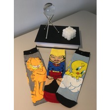 Ays Socks Boutique 3'lü Disney Unisex Çorap