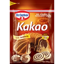 Dr.Oetker Kilitli Poşet Kakao 100 Gr