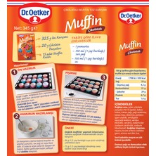 Dr.Oetker Çikolatalı Muffin 345 Gr