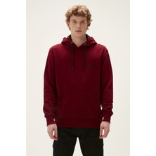 Bad Bear Bad Neck Hoodıe Bordo Erkek Sweatshirt 22.02.12.032-C65