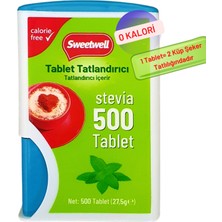 Sweetwell Stevia Tablet Tatlandırıcı 6 x 500 Tablet