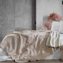 Schafer Bella Tek Kişilik Battaniye 150 x 200 Krem02
